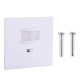 PIR Motion Sensor Wall Switch AC100-240V Professional for Lighting Maintenance