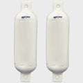 Dock Rite Boat Fender 87195 - 20 X 5 1/2 Inch White Vinyl (pair)