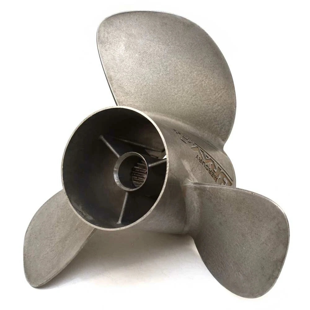 Mercury Bravo III Boat Propeller - RH 3-Blade 13 3/4 X 26 P SS