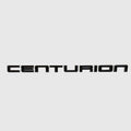 Centurion Boat Raised Decal U32589-01 - Matte Black Silver Chromax