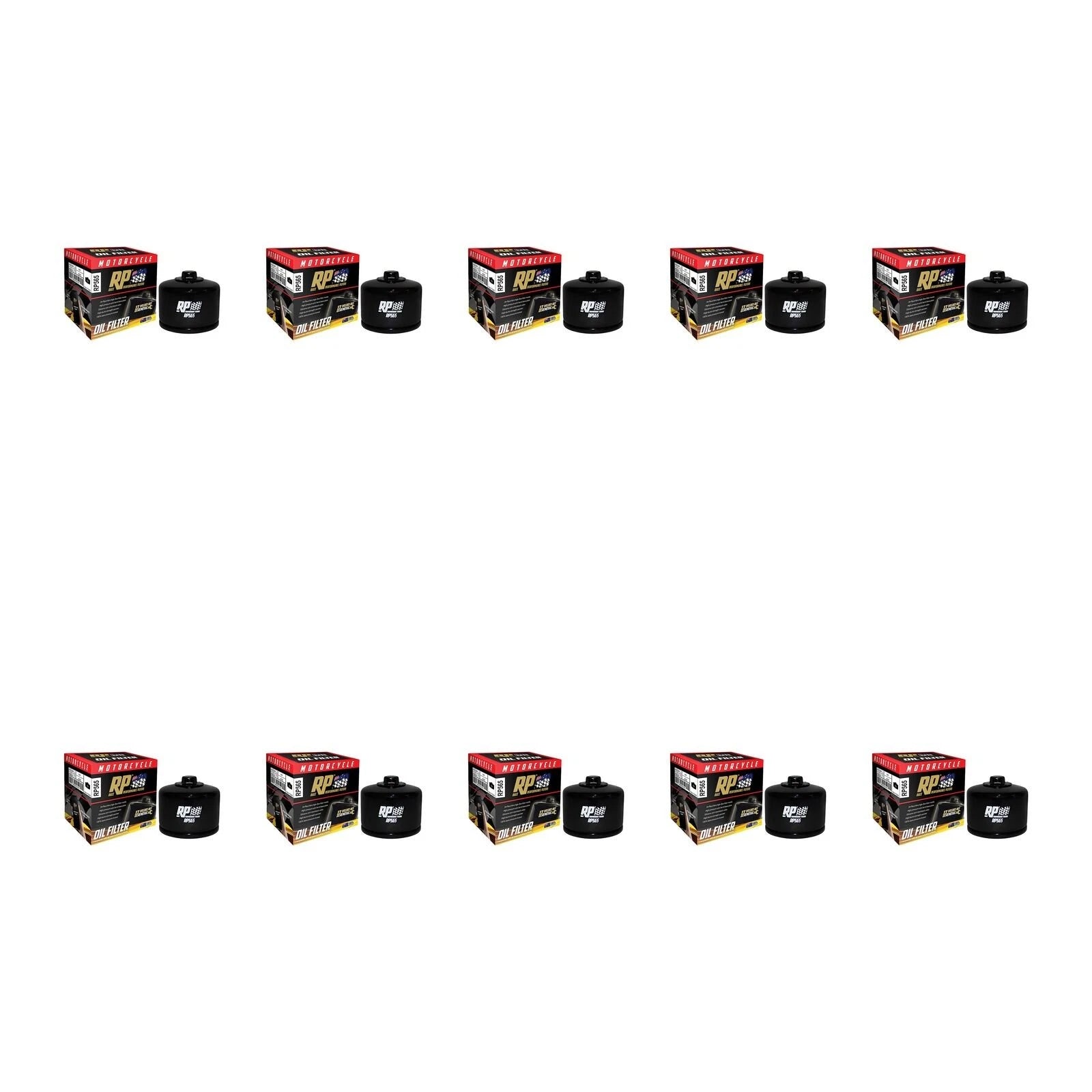 10 Pack RP Oil Filter for Aprilia MANA 850 ABS 2010-2012