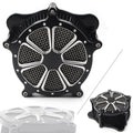 Air Cleaner Filter with Accessory Fit Harley Glide Touring FLHR FLHT FLHX 08-16