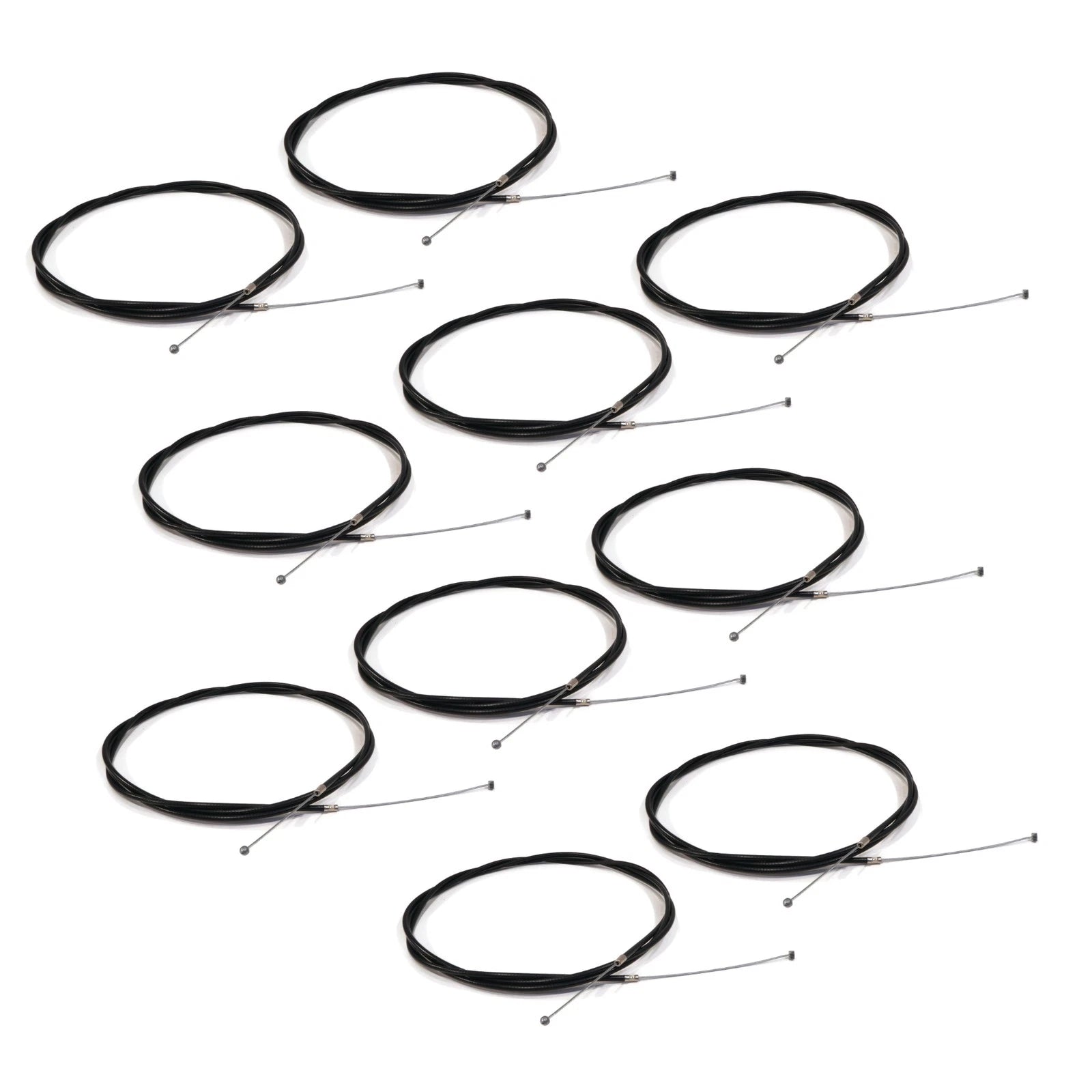 (pack of 10) Throttle Control Cable, 100", Barrel & Ball Ends for Go Cart & ATV