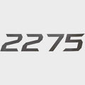 Lund Boat Model Decal Sticker 2339236 - 2275 Metallic Graphite