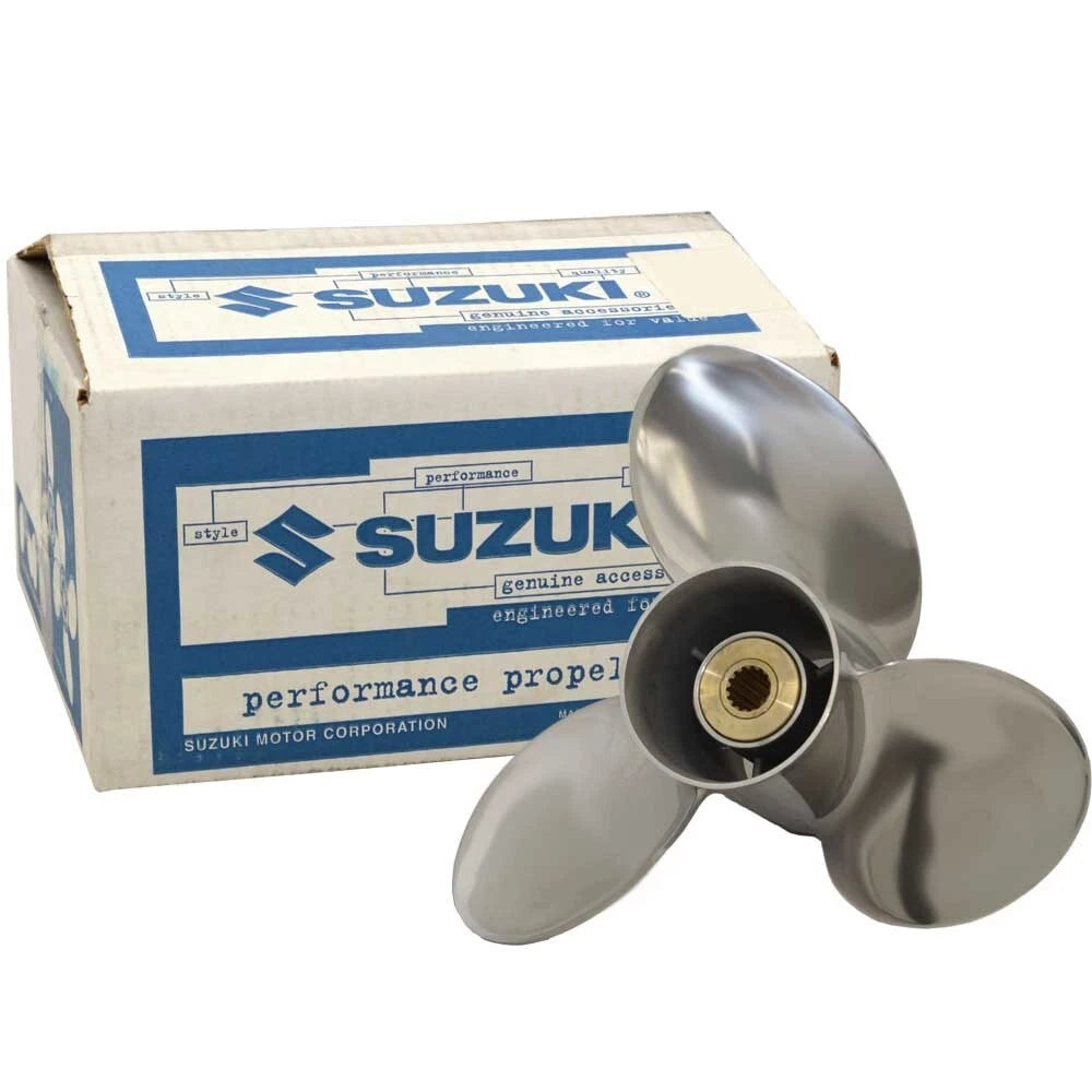 Suzuki Boat Propeller 990C0-00830-17 P - RH 15 1/2 X 17 P