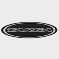 Tracker Boat Raised Decal 190008 - Targa Logo Black Sticker