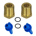 2-PACK Exhaust Manifold Drain Plug Kit Volvo Penta 4.3 5.0 5.7 7.4 8.2 L OMC