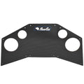 BassCat Boat Blank Gauge Panel 6992 - Black Gray Acrylic