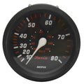 Faria Beede Boat Speedometer Gauge 34619 - Professional Red 3 1/4 Inch