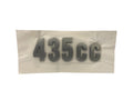 Everglades Boats 435cc Center Console Decal