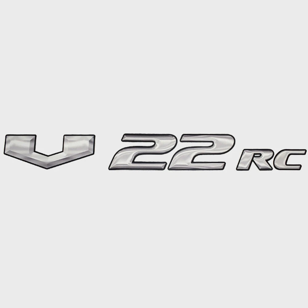 SunCatcher Boat Model Decal Sticker 73405331 - V22 RC Silver Black