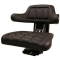 W222BL Universal Tractor Seat Black Fits Ford 2000, 3000, 4000, 5000 & More