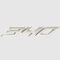 Crownline Boat Raised Decal 40190 - 340 Silver Sticker