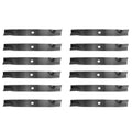 12 Pack: High Lift Mower Blade Fits John Deere Replaces M128485