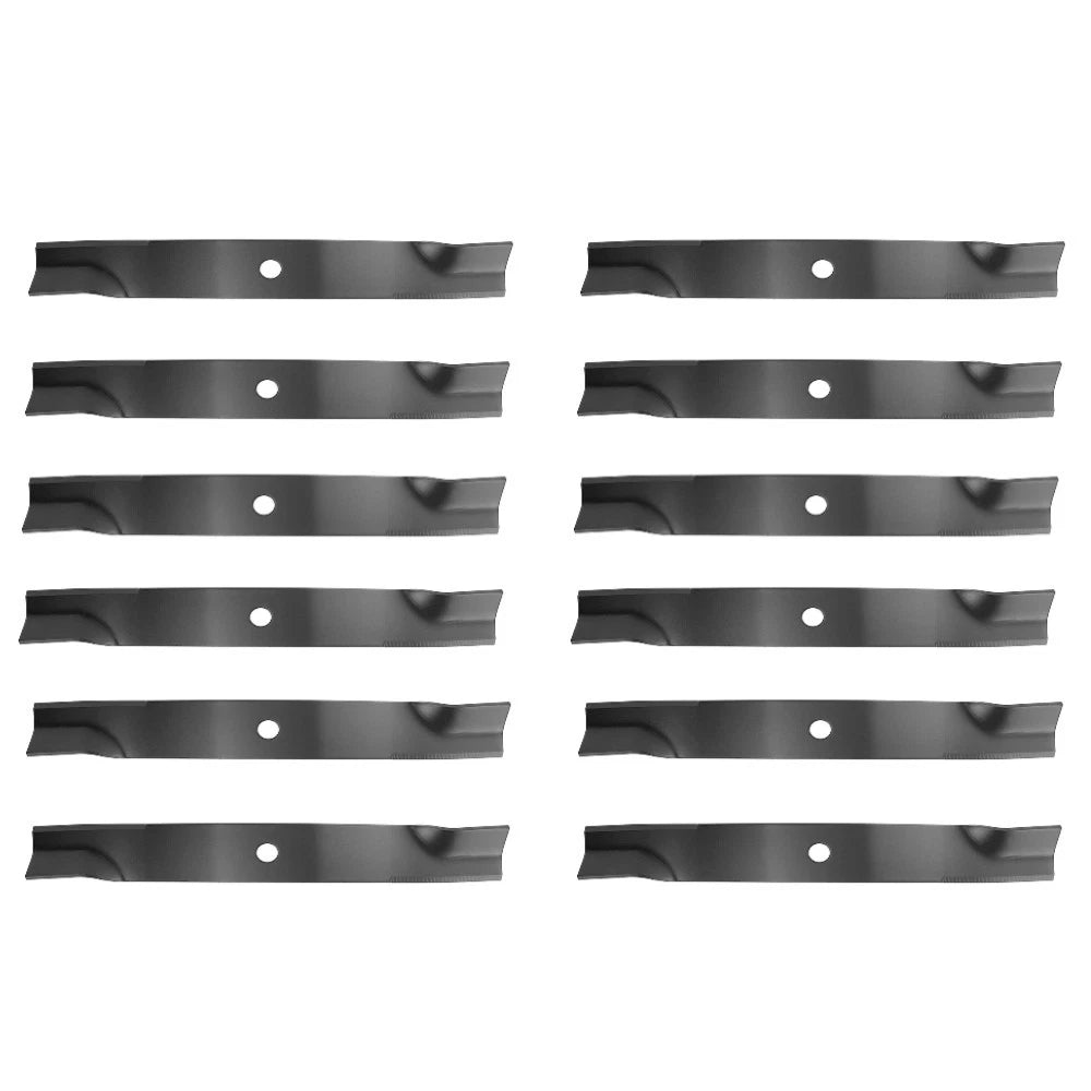 12 Pack: High Lift Mower Blade Fits John Deere Replaces M128485