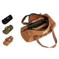 Large Canvas Ground Nail Storage Bag for Camping with Hammer and Rope Keeper