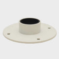 Tracker Boat Base Plate 208612 - 5 1/2 X 1 1/4 Inch Off White