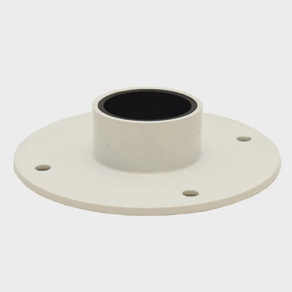 Tracker Boat Base Plate 208612 - 5 1/2 X 1 1/4 Inch Off White