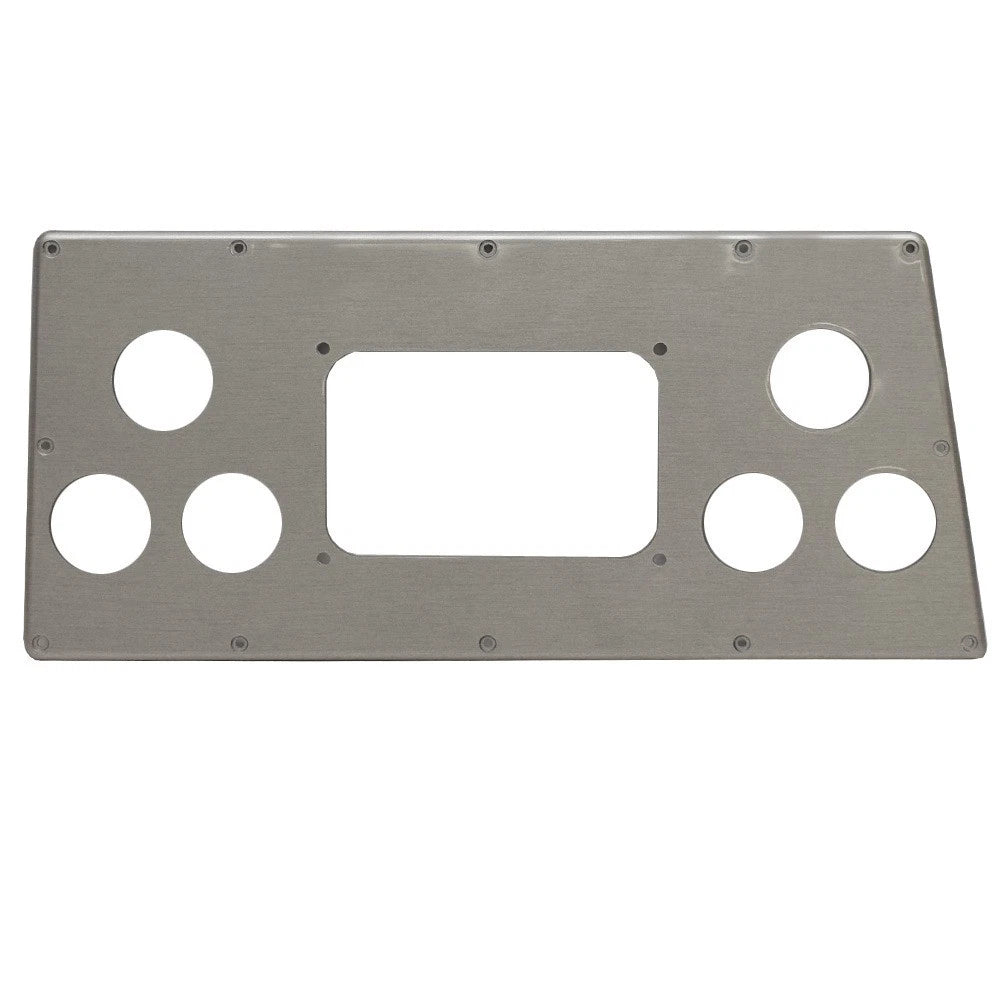 Cruisers Boat Blank Dash Gauge Panel V2333600 - Acrylic Silver
