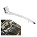 Chrome Nacelle Spear Top Headlight Cover Trim for Harley Road King FLHR