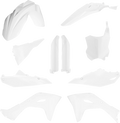 ACERBIS Full Plastic Kit Kaw White – Fits 2024 Kawasaki KX450F & KX450X