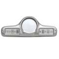 Stratos Boat Steering Panel 7KE427 - 19 1/4 X 7 1/2 Inch Silver