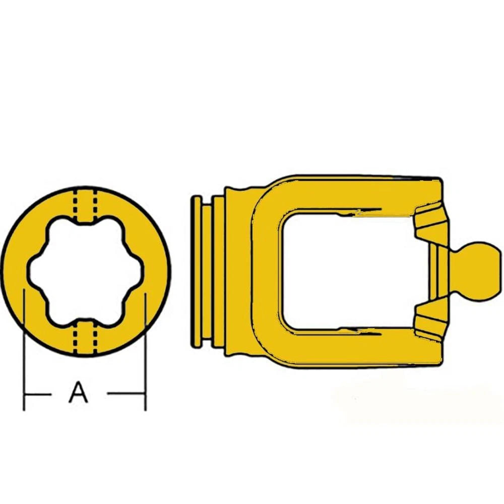 Yoke 853564 Fits Ford Holland D1000 D800
