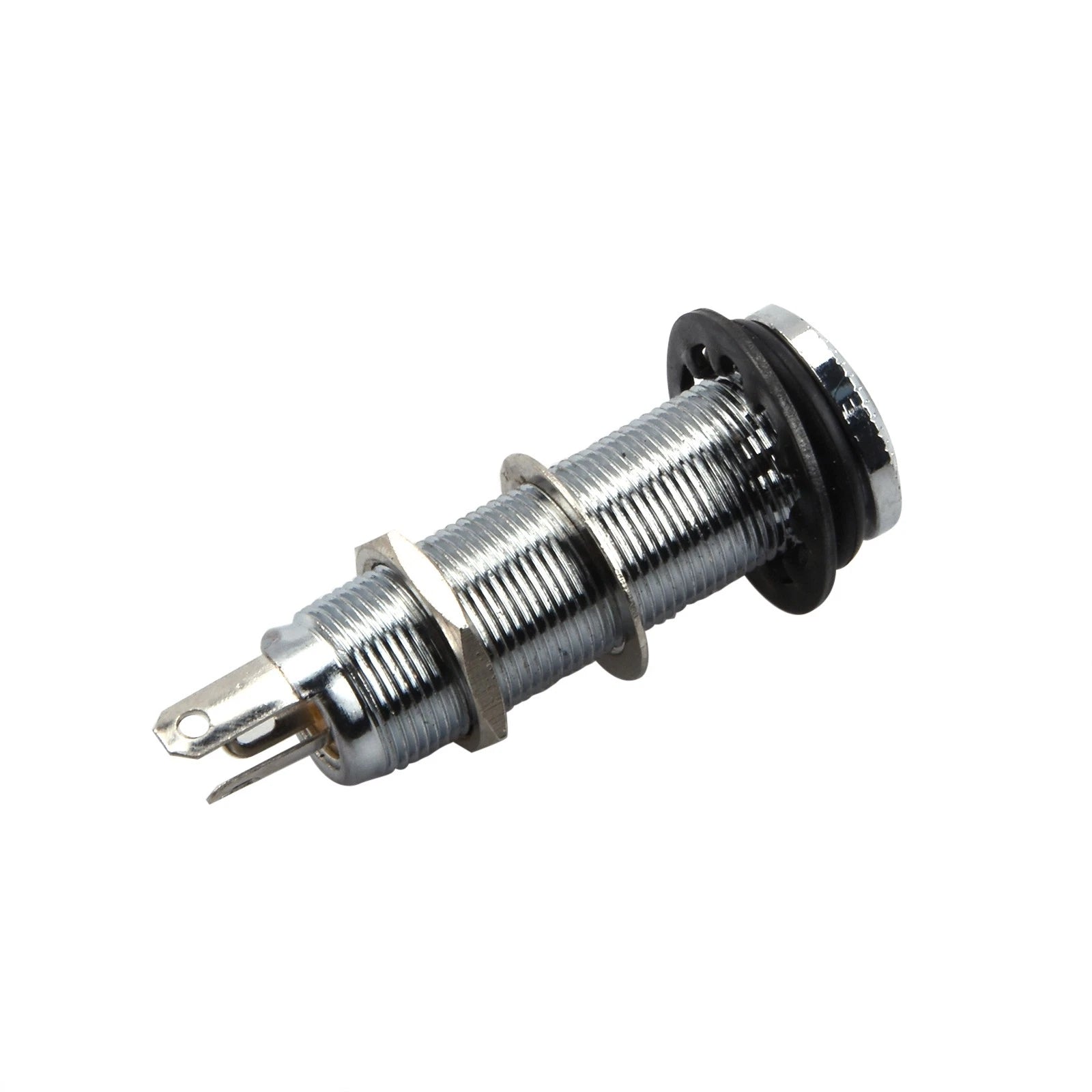 3 Trongs Practical Copper Mono Active Barrel Socket Electric Guitar Bass Jack D