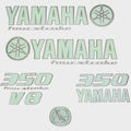 Yamaha Boat Cowling Decals 14.01907 - 350 V8 FourStroke Sticker (kit)