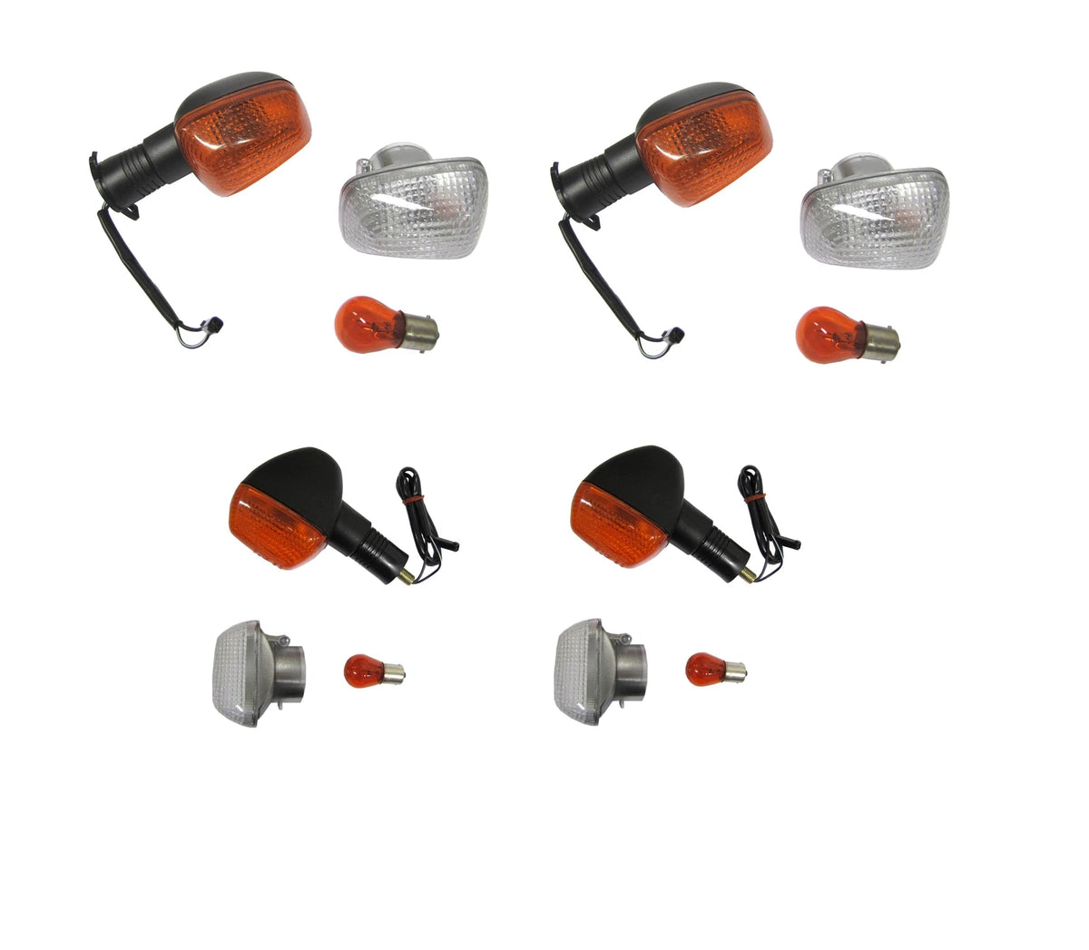 Blinkers Complete Set of 4 Front & Rear for Suzuki GSX-R 600 1997-2000