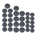 Heavy Duty Truck Tire Repair Kit 30 Rubber Patches 3 Sizes with Patch Roller