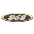 Crownline Boat Raised Decal - 262 Gold Mirror
