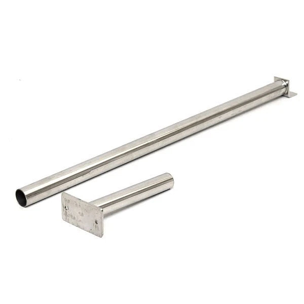 Doral Boat Support Bracket - 22 3/8 X 3 Inch Silver Stainless Steel