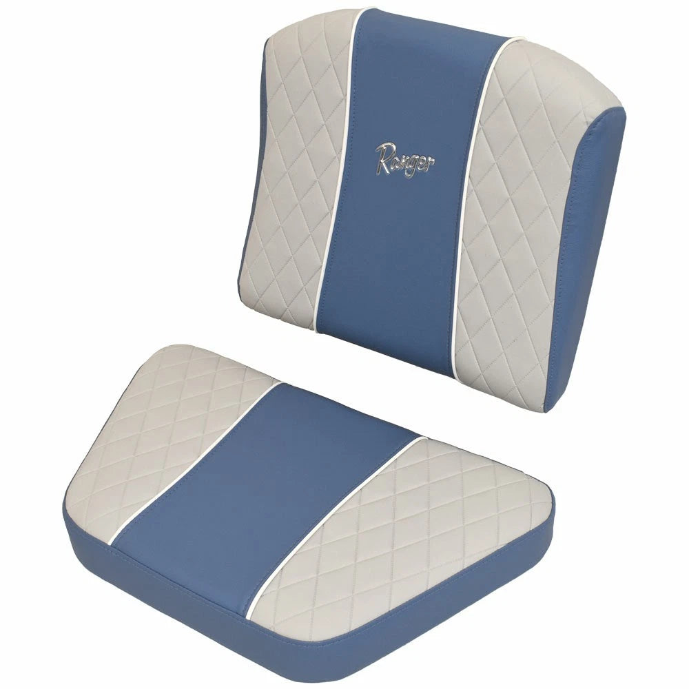 Ranger Bay Series Boat Console Seat Cushions 729790H.128 - Blue Gray
