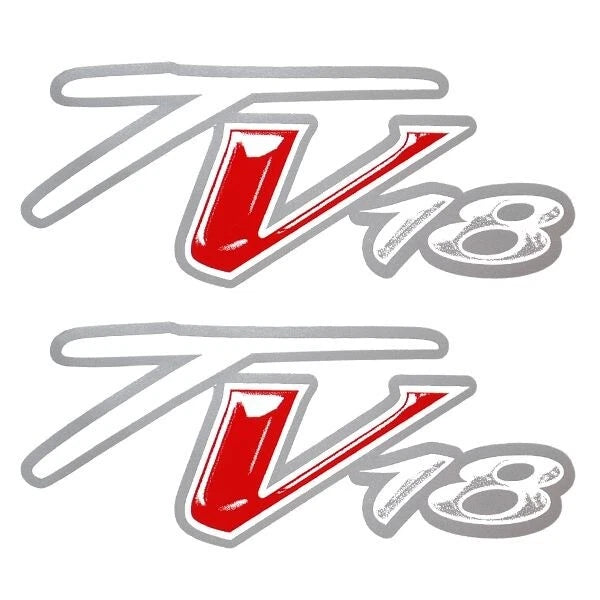 Tracker Boat Model Decals 157707 - Tournament V18 Red 7 Inch (pair)