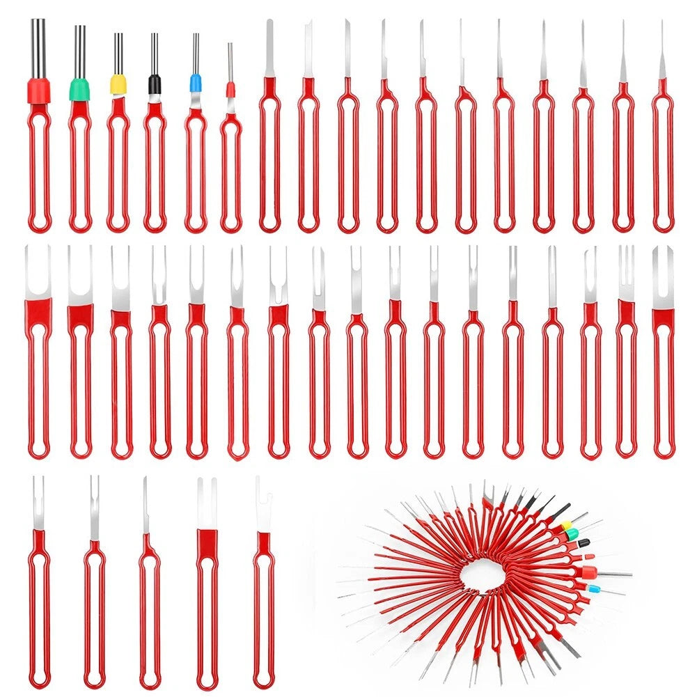 Terminal Removal Tool Kit Depinning Tool Electrical Connector Pin Removal Tools