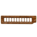Rinker Boat Rocker Switch Panel 206680DA - Blank 330 340 350 Woodgrain