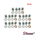 STONEDER 6mm Engine Cylinder Head Stud Cap Nuts for Pit Dirt Bike ATV Quad Motor