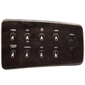Silver Wave Boat Toggle Switch Panel F333PPF000084 - Gray Woodgrain