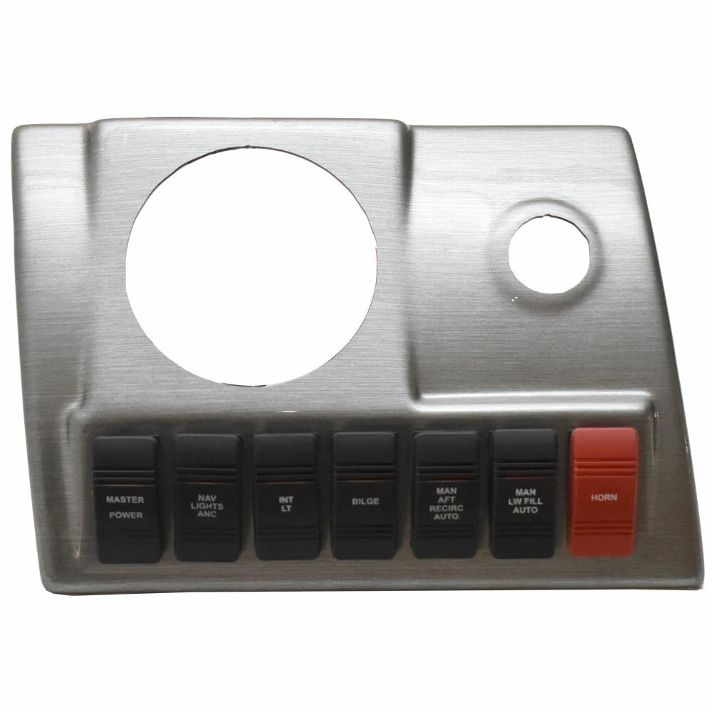 Lund Boat Switch Panel 2329770 - Pro-V Brushed Silver