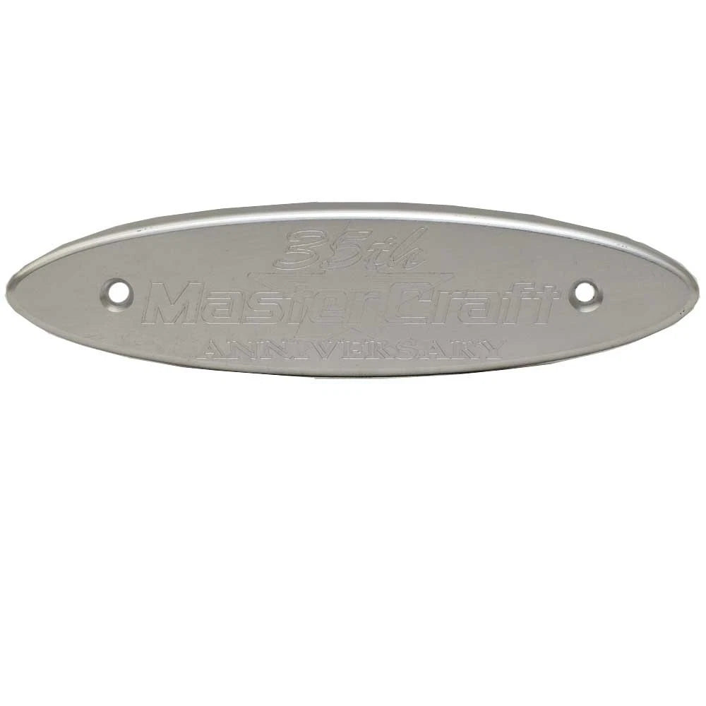 MasterCraft Boat Emblem Plate - 35th Anniversary