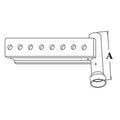 Left Hand Knee Extension Fits Case/Internati Onal Harvester Models