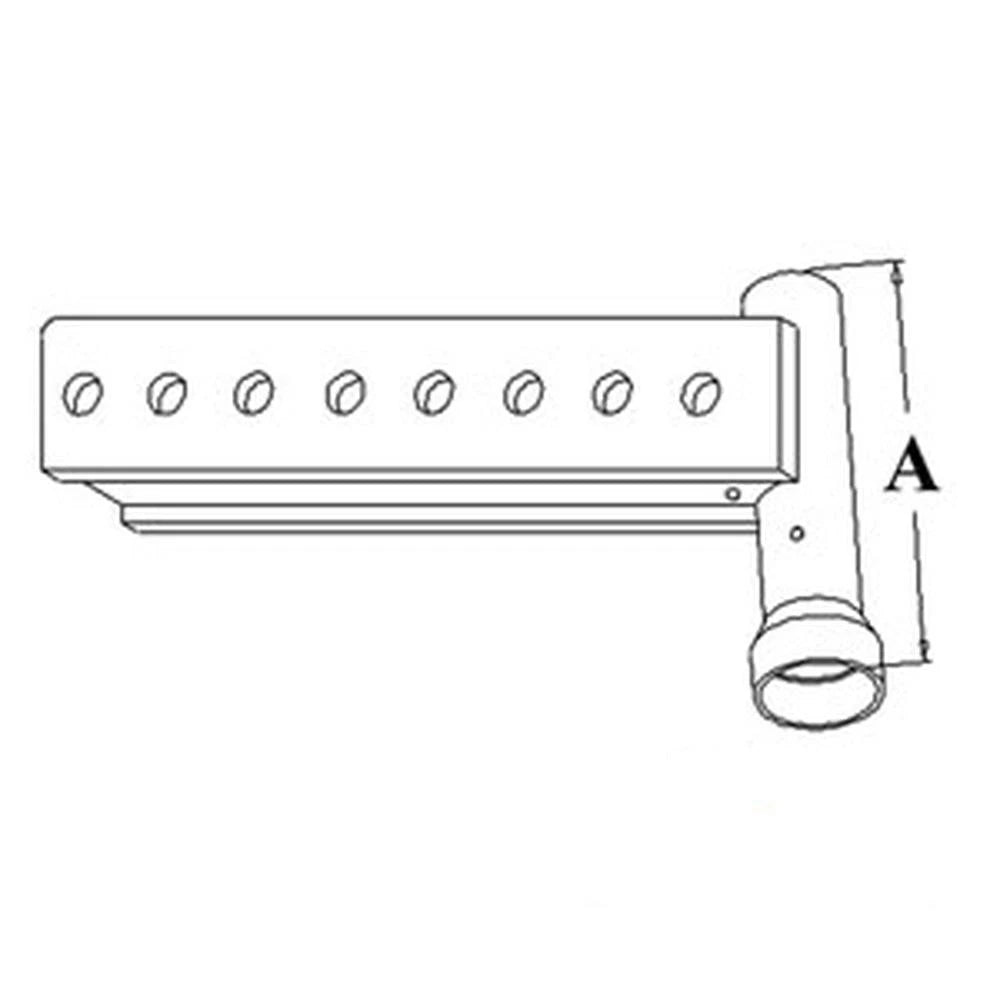 Left Hand Knee Extension Fits Case/Internati Onal Harvester Models