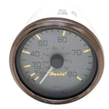 Faria Boat Speedometer SE9375A - Pewter 80 MPH 3 1/4 Inch