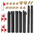 Robust 21Pcs Lathe Turning Tools with Anti Rust Treatment for Longevity