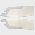 Mako Boat Bow Cushions - 24 Triple Tail White Gray (set of 2)
