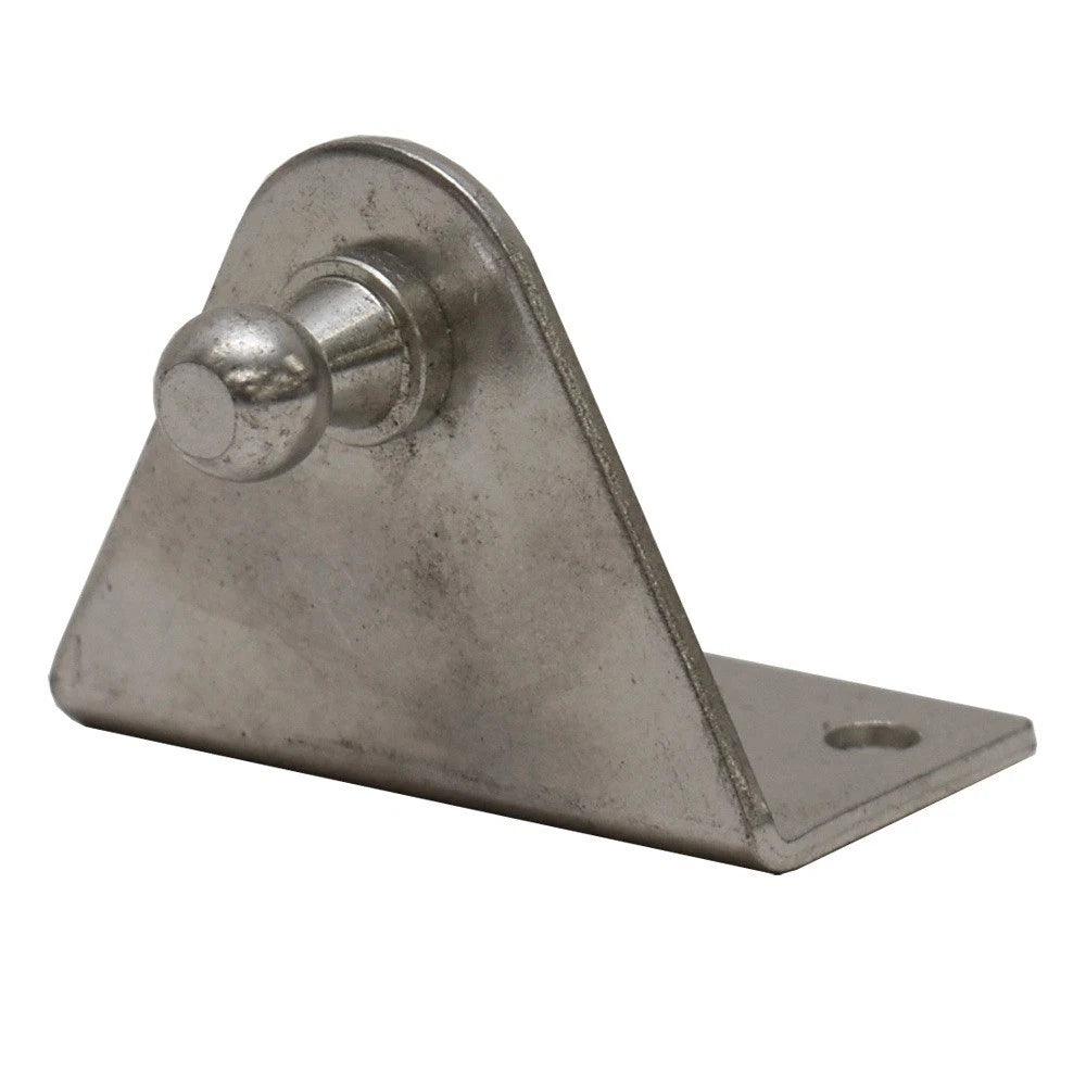 Boat Gas Shock Mount 13420 - 3/8 Inch Ball Stainless Bracket