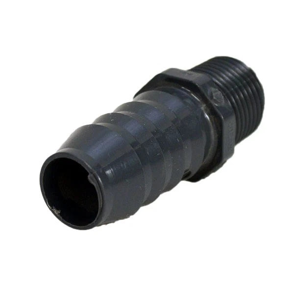 PrinceCraft Boat Pipe to Hose Adapter - 3/4 Inch Gray PVC