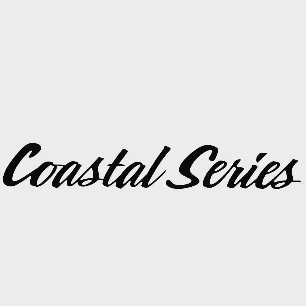 Tracker Boats Decal 121255 - Coastal Series Black 7 3/4 X 1 5/8 Inch