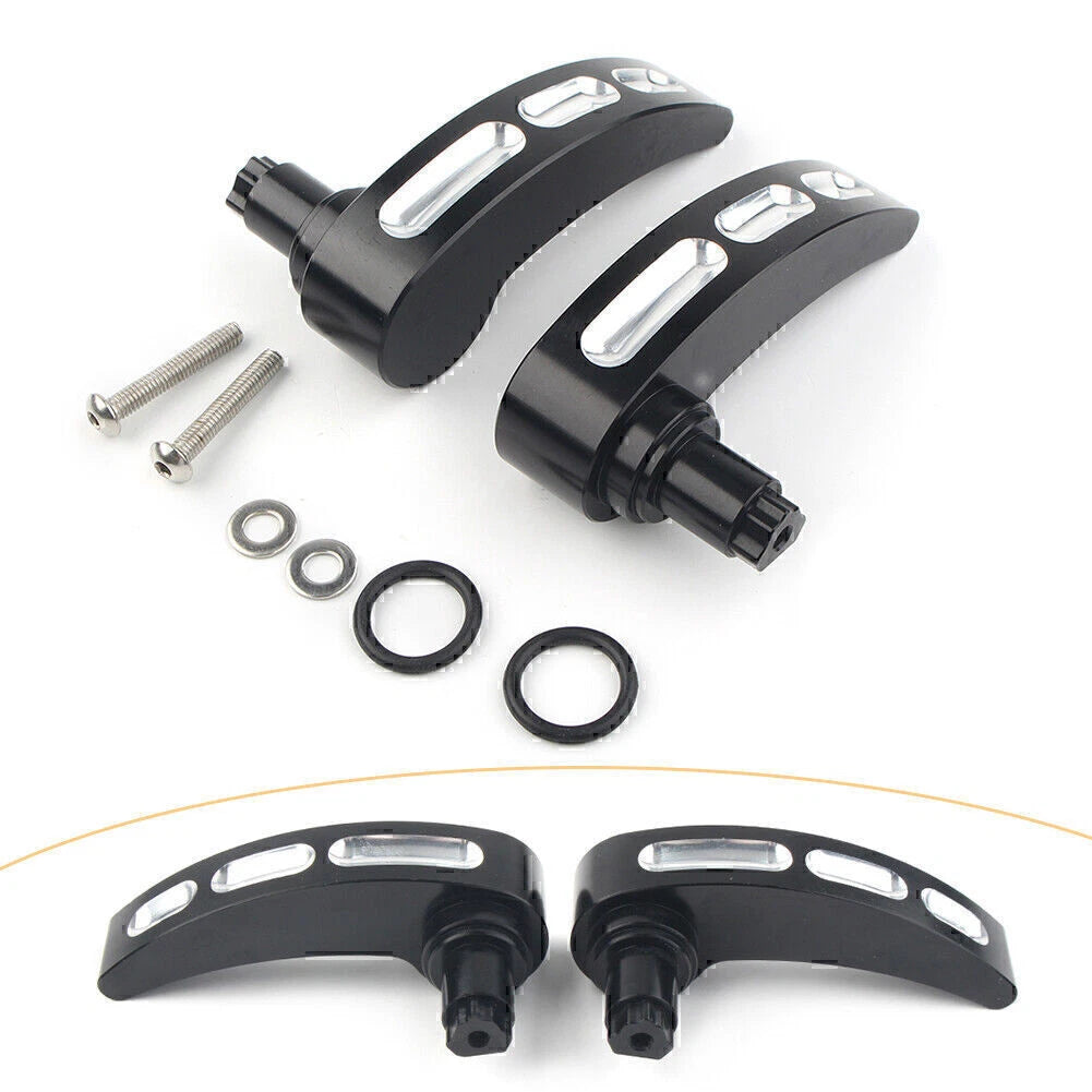 Saddlebag Lid Lifter Latch Levers for Harley Road Glide 2014-2017 Alu Motor US